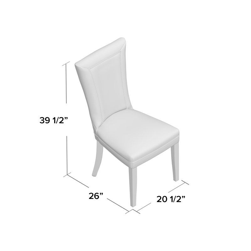 Chaise d’appoint rembourrée, Noir satiné, Laiton, Bleu marine