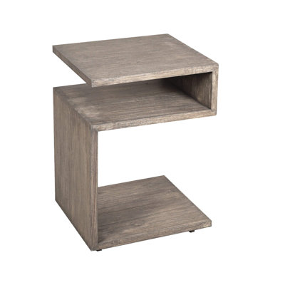 Pedestal End Table