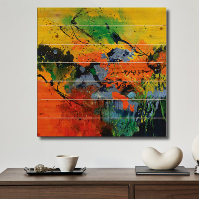 Wood Wall Art Print - Delightful Appointment by Pol Ledent