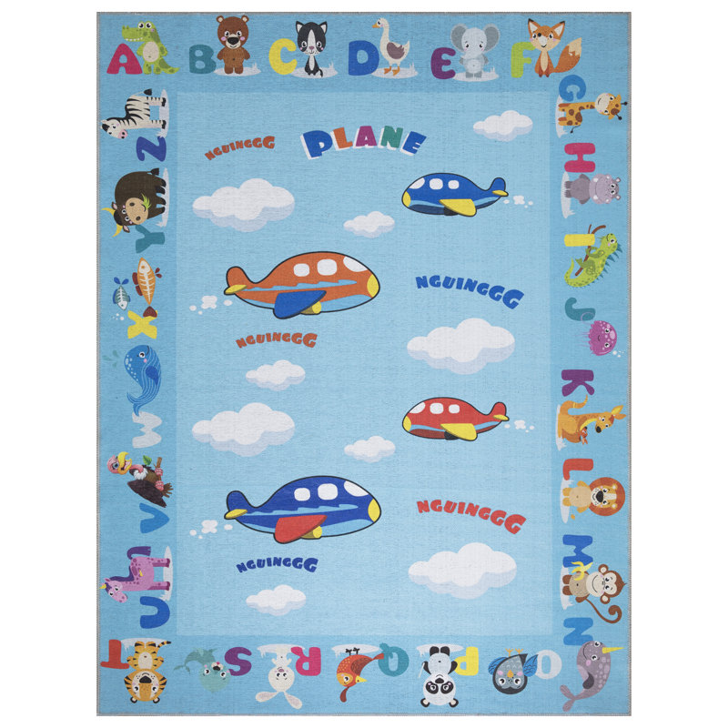 Tapis de couloir infroissable en coton, Rectangle 4pi x 6 pi