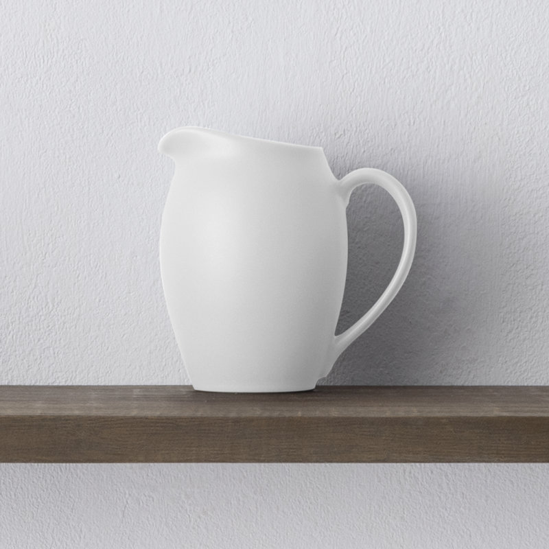 Ensemble sucrier et crémier Noritake Colorwave, Blanc