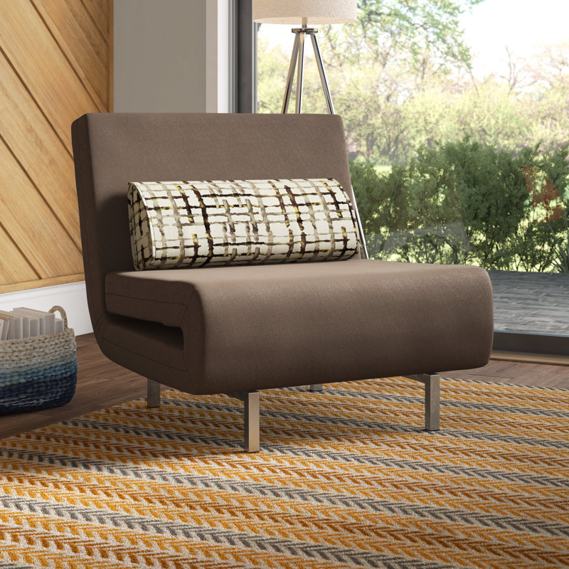 Convertible Accent Chair , Taupe