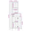 Delia Freestanding Linen Cabinet