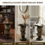 Table d'appoint Leopard Head