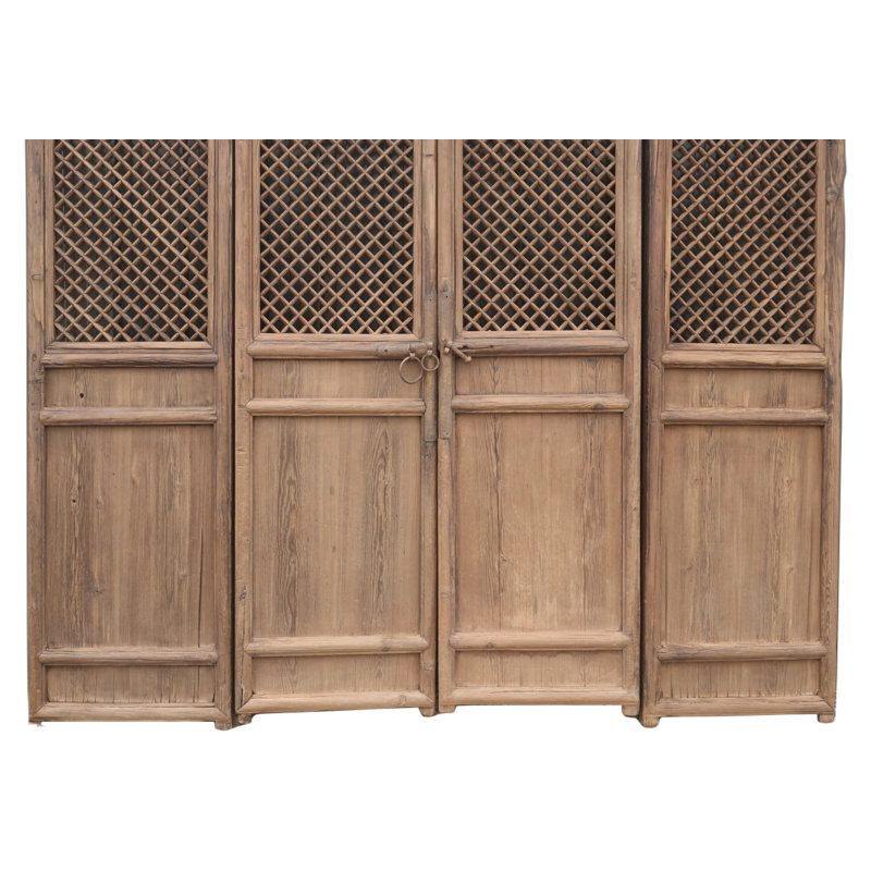 Unfinished Pine Folding Screen Doors