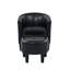 Fauteuil demi-tonneau en cuir synthétique avec repose-pieds-1871162868