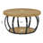 31.5in Round Coffee Table with Storage