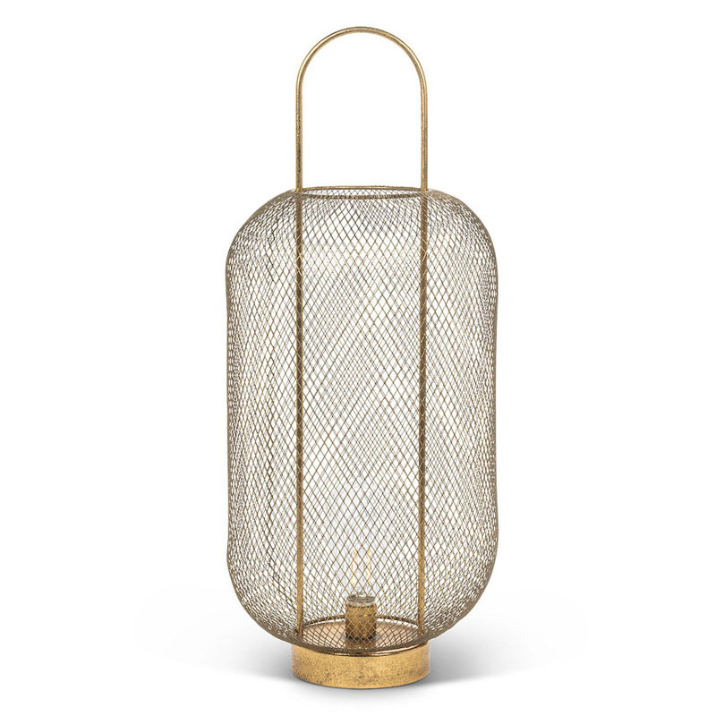 Metal Novelty Lamp, 22.5" H x 10" W x 4.5" D