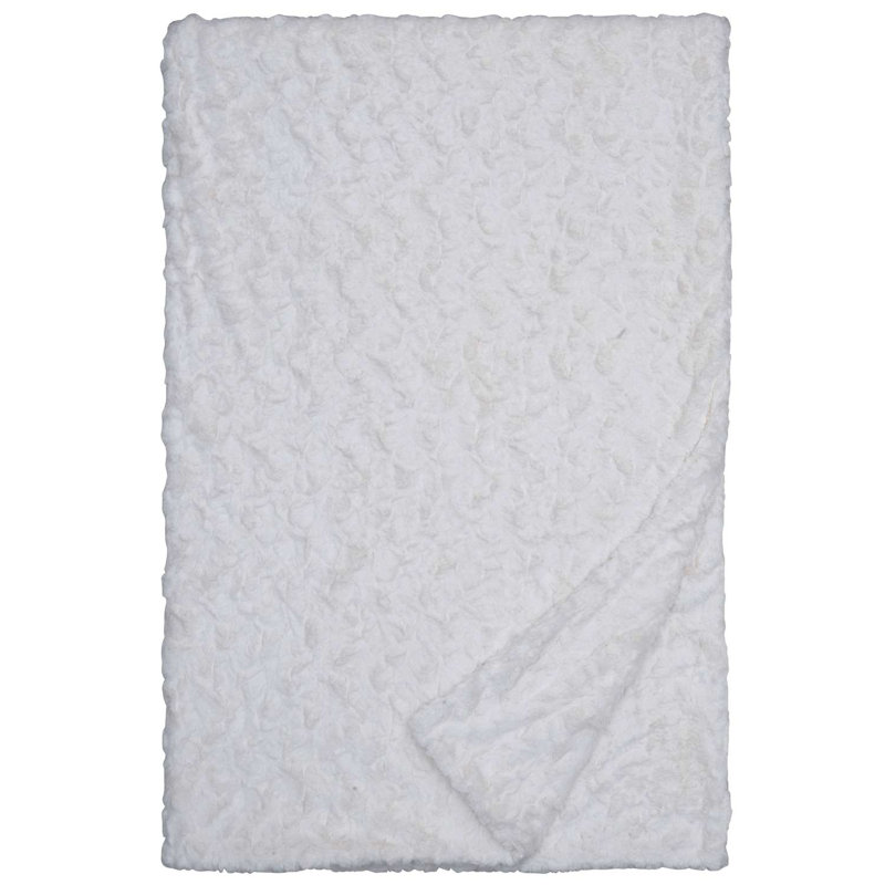 Wooded River Bella Cream - Throw - 54/60x72