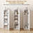 Rumanah Freestanding Linen Cabinet