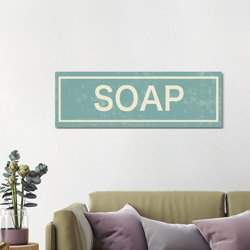 Soap by PI Studio - Wrapped Canvas Panoramic Print, 121.92 cm H x 40.64 cm W x 3.175 cm D