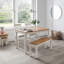 Carmel Oak Solid Wood Dining Table-1273259315