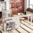 Kitchen Island With Extendable Dining Table-151604294