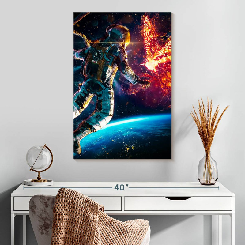 Kelan Astronaut Walk Fantasy, 30" H x 20" W