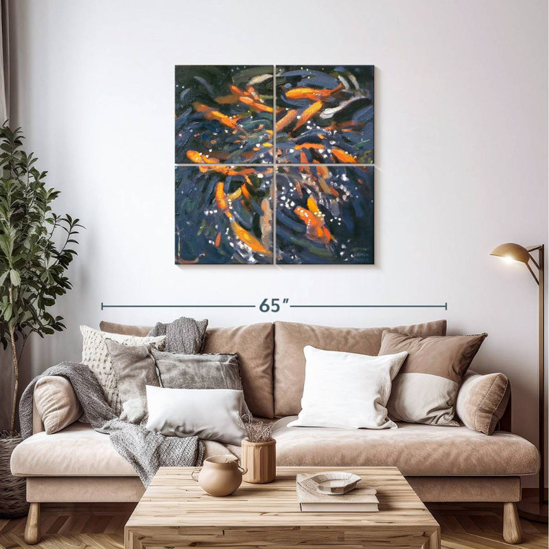 Brampt Goldfish I 2010, 38" H x 38" W