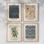 "William Morris XXIII", 4 pièces sur papier-905623633-905623638