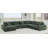 Amritbir 157.5" Wide Right Hand Facing Modular Corner Sectional-241824809