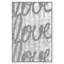 «Round and Round Tall Silver Glitter», reproduction d'art textuel sur toile tendue-67775605-67775609