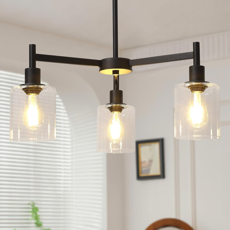Lustre conique à 3 lumières Ormes