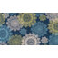 Magnifique tapis d'intérieur / extérieur bleu marine Keeble-66170926
