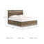 Hafizur King Panel Bed With Storage-123300566