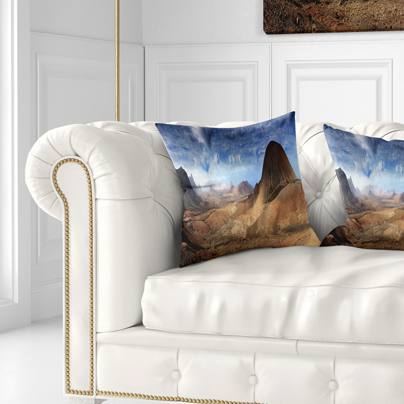 Landscape Throw Pillow, 16" x 16", Throw Pillow