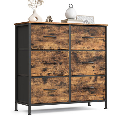 76.7cm W 6 - Drawer Chest of Drawers