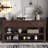 Cabras Console Table with Two Open Shelves, storage credenza, sideboards and buffets-1892001211-1917364807-2001369834