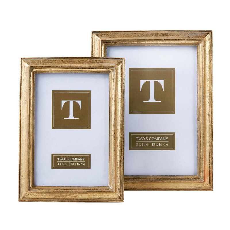Abby Gold Beveled Picture Frame