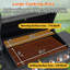 Barbecue au gaz propane à 6 brûleurs avec brûleur latéral Barbecue en acier inoxydable à sortie de 72 000 BTU avec grilles en fonte et tables d'appoint pour la cuisine extérieure et la cour arrière.