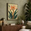 Orange Bloom Botanical - Wrapped Canvas-1955288835-1955288870