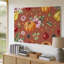 Toile sur fond terre cuite chaleureuse-576795378
