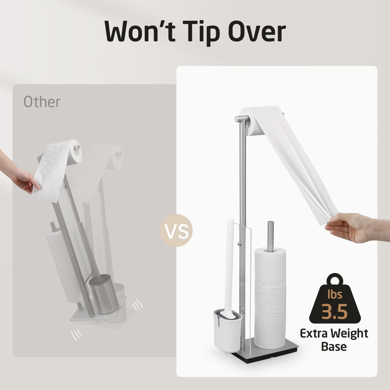 Free Standing Toilet Paper Holder