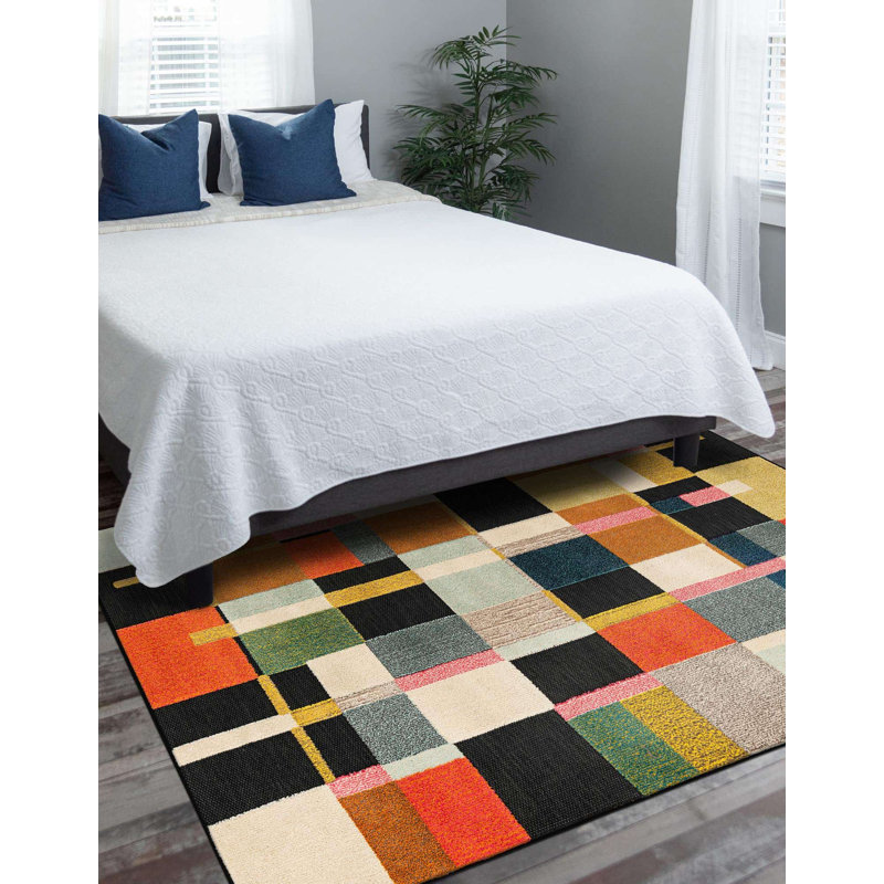 Tapis Bungalow Rose Tamaris Caimin, Rectangle 5 pi 3 po x 8 pi