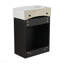 Ensemble de meuble-lavabo de salle de bain 16 po pour petit espace, petit meuble-lavabo moderne avec lavabo en céramique, ensemble d'armoires pour petit lavabo de salle de bain, noir-329664761