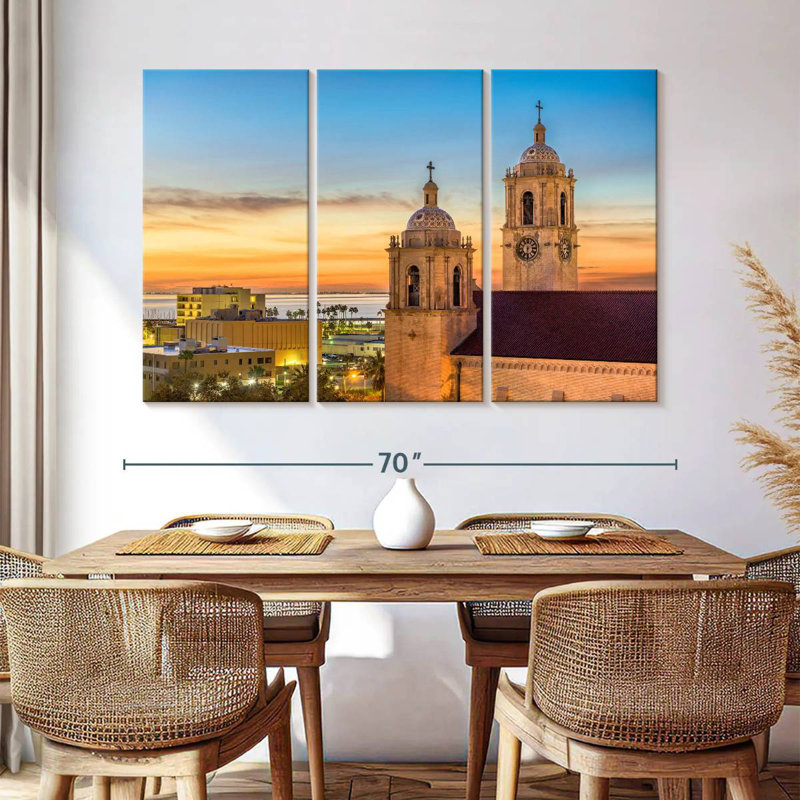 Adella Corpus Christi Cathedral, 42" H x 65" W