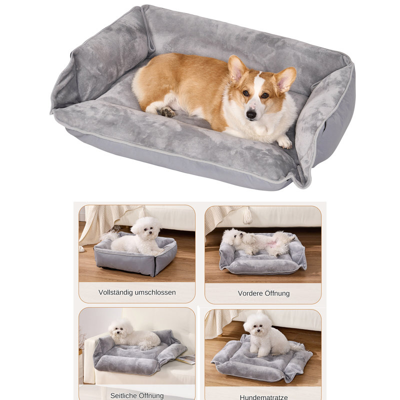 Dog Beds Pet Bed, 10cm H x 63cm W x 53cm D