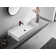 Wall-Mount Install or On Countertop Bathroom Sink 47 in. with Single Faucet Hole