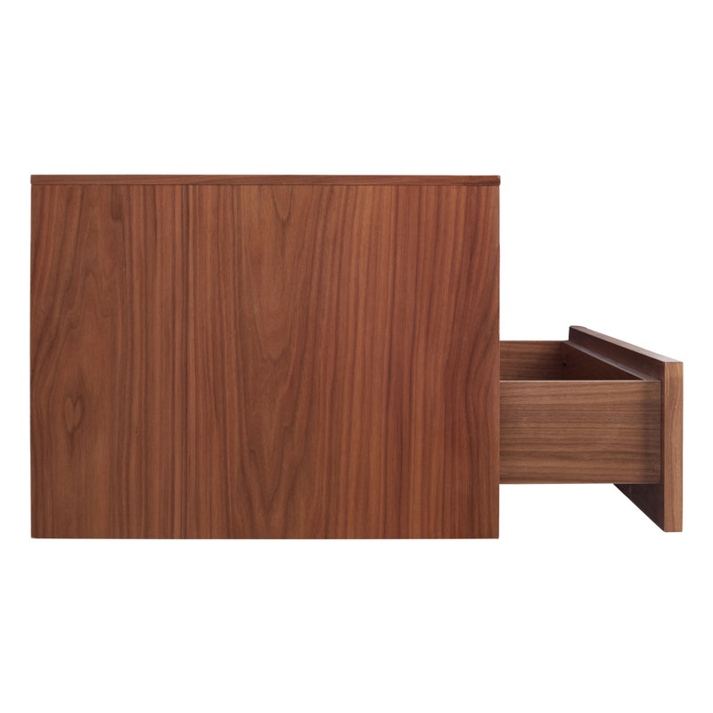 Wonder Wall 2.0 Solid Wood Accent Chest, Walnut