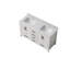 Meuble-lavabo 59 po avec lavabo à double cuve 59 po et lavabo, meuble-lavabo avec 4 portes et 6 tiroirs en bleu-1176630448