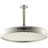 Traditional Round 8" Rainhead with Katalyst Air-Induction Spray, 2.0 Gpm