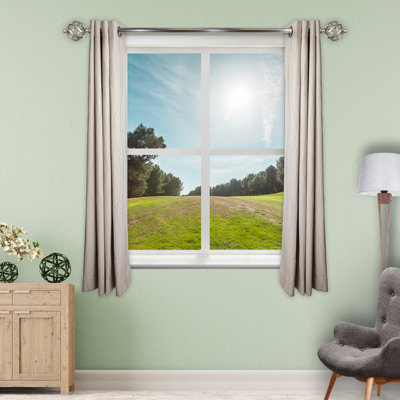 Rideau occultant en polyester Graycen
