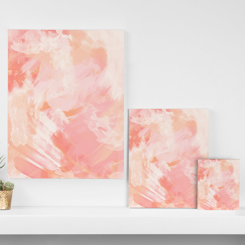 «Flamingo» par Chelsea Victoria, impression sur toile non encadrée, H 10 po x l 8 po x P 1 po