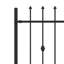 Powder-Coated Steel Fence Panels Included-124587325