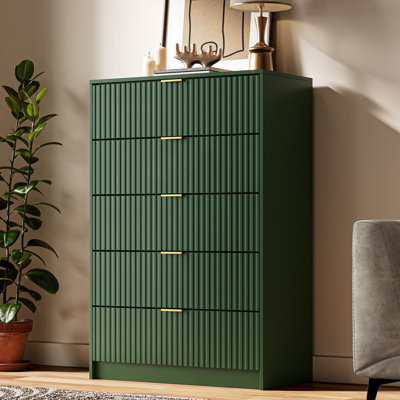 Commode à 5 tiroirs, H 47,2 po