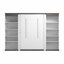 Lit escamotable avec tablettes Armiead-840137289