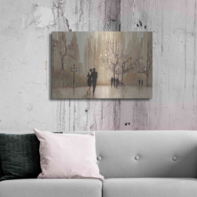 «An Evening Out Neutral» par Julia Purinton, H 24 po x l 36 po