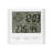 Digital Mechanical Tabletop Clock in White