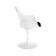 Chaise avec accoudoirs en tissu Dorfman-121736012