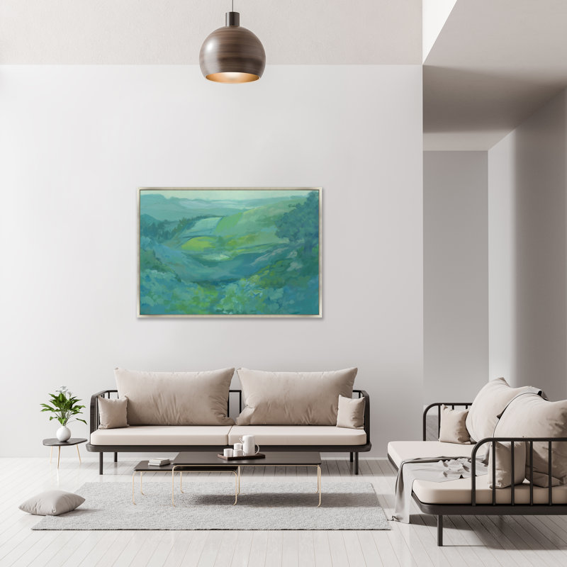Valley Home Painting by Eve Fairwell